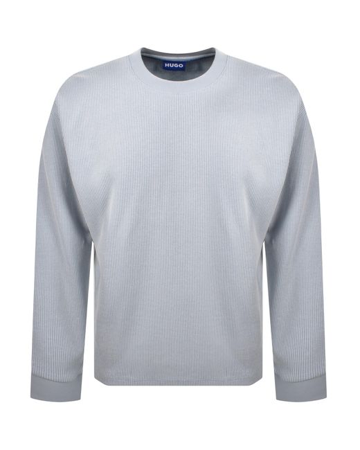 HUGO Gray Nuwolo Sweatshirt for men