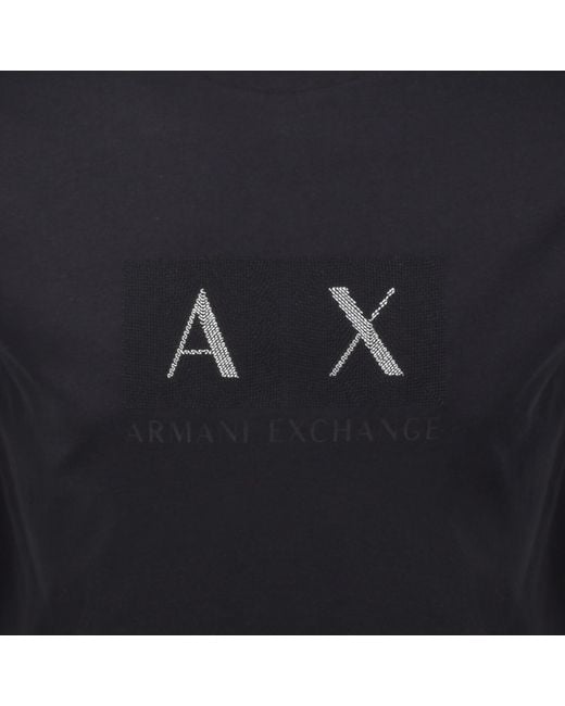ARMANI EXCHANGE Blue T Shirt Deep for men