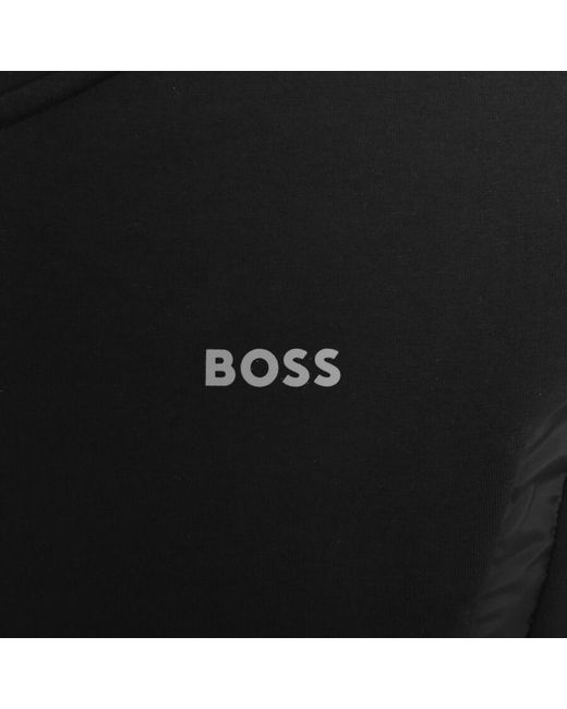 Boss Black Boss saggon Full Zip Hoodie for men