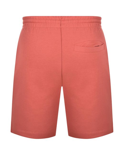 Lacoste Red Jersey Shorts for men
