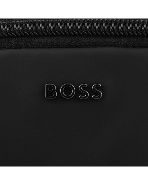 BOSS BUSINESS Black Boss Jace Crossbody Bag for men