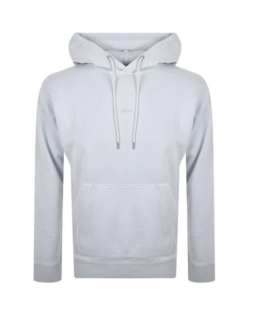 blue boss hoodie