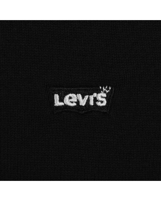 Levi's Black Logo Knit Jumper for men