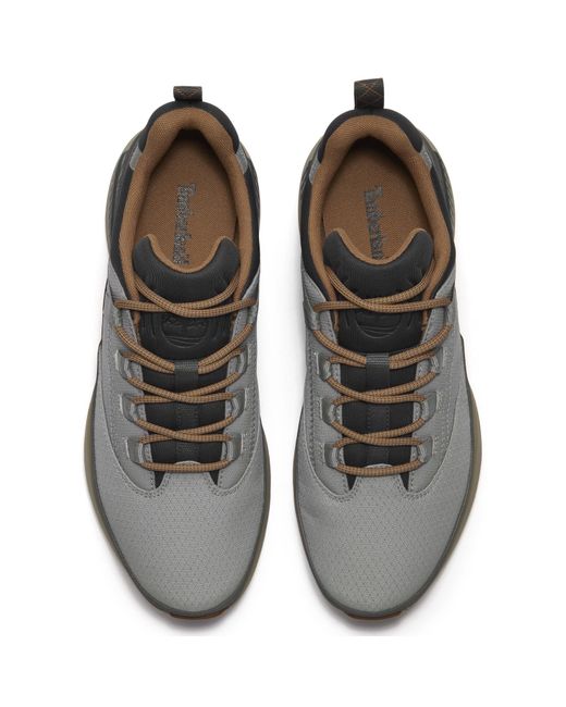 Timberland Gray Euro Trekker Trainers Light for men