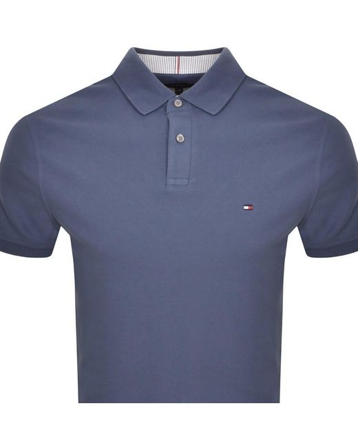 Tommy Hilfiger Blue Regular Fit 1985 Polo T Shirt for men