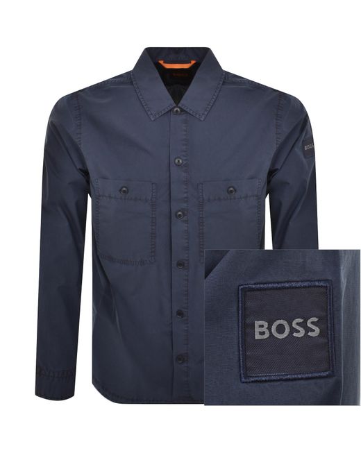 Boss Blue Boss Locky 1 Overshirt for men