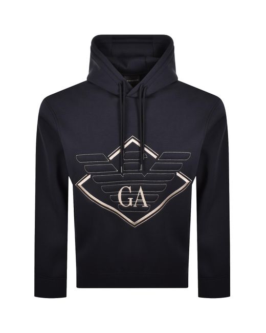 Armani Blue Emporio Loungewear Hoodie for men