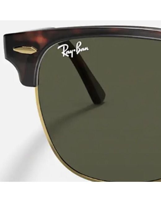 Ray-Ban Green Ray Ban 4456 Clubmaster Sunglasses for men