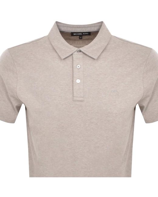 Michael Kors Gray Sleek Polo T Shirt for men