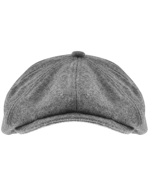 Ted Baker Gray Eliotti Flat Cap for men