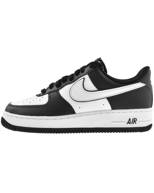 Nike Air Force 1 07 Trainers in Black for Men Lyst UK