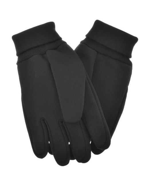 HUGO Black Jakota Gloves for men