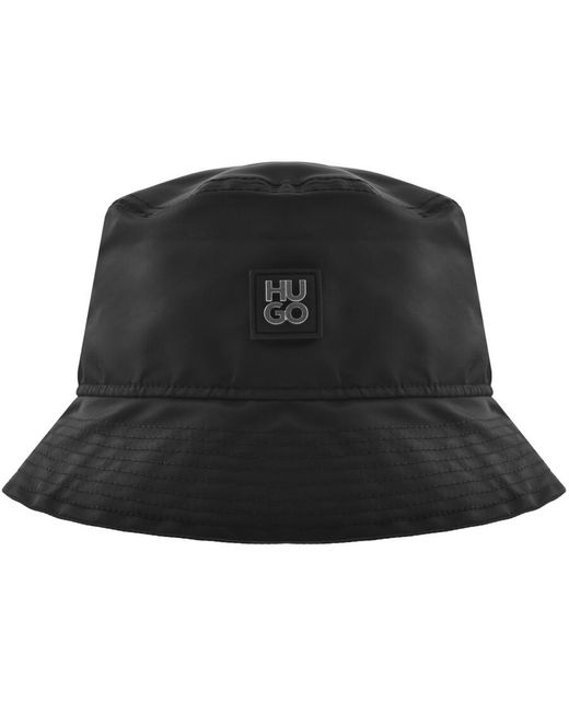 HUGO Black Larry Bucket Hat for men