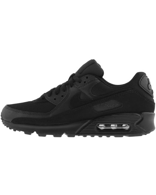 Nike Black Air Max 90 Trainers for men