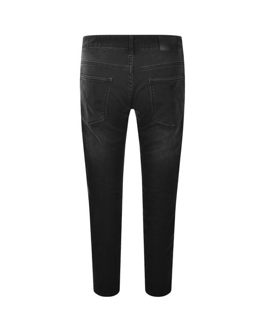 Armani Black Emporio J06 Slim Fit Jeans for men