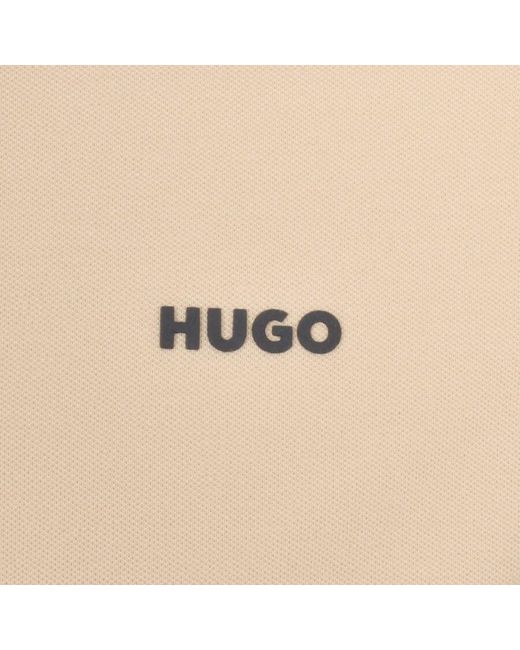 HUGO Natural Dinoso22 Polo T Shirt for men