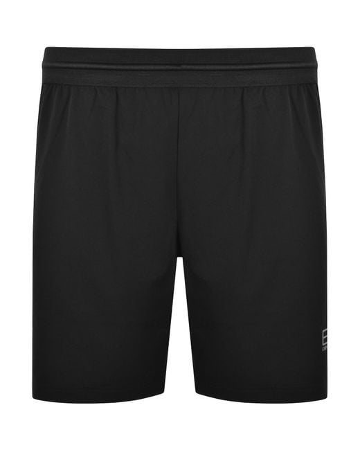 EA7 Red Emporio Armani T Shirt Shorts Set for men