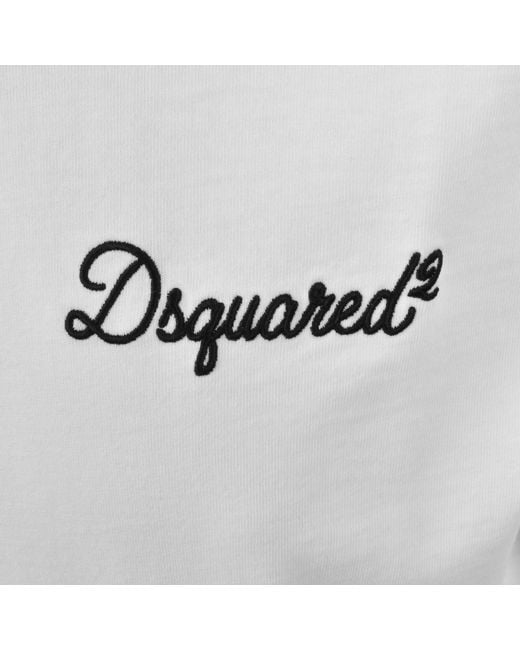 DSquared² White Polo T Shirt for men