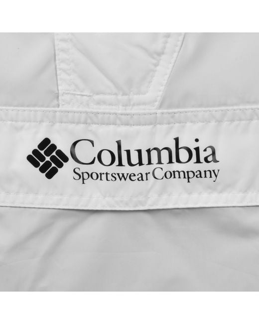 Columbia Gray Challenger Windbreaker Jacket for men