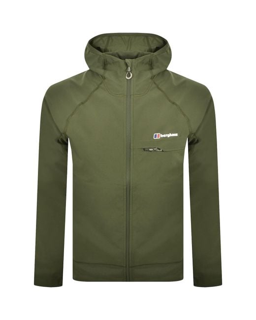 Berghaus Green Wavertree Hooded Jacket Dark for men