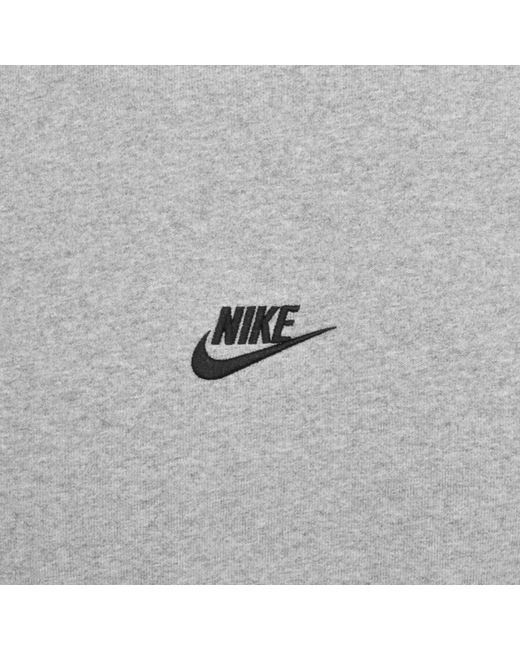 Nike Gray Crew Neck Essential T Shirt for men