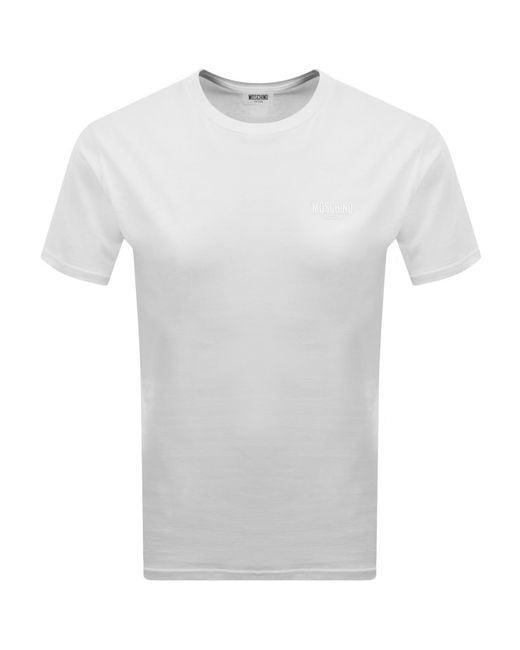 Moschino Black Active 2 Pack T Shirts for men
