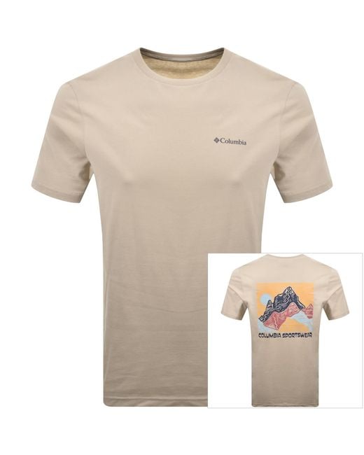 Columbia Natural Outdoor Back Graphic T Shirt for men