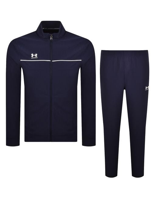 Under Armour Blue Challenger Tracksuit for men