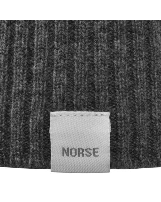 Norse Projects Gray Marino Lambswool Jumper for men