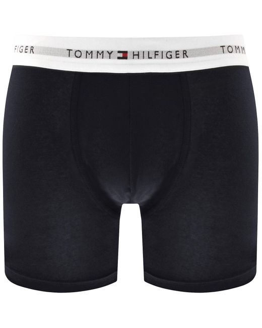 Tommy Hilfiger Blue Underwear 3 Pack Boxer Briefs for men