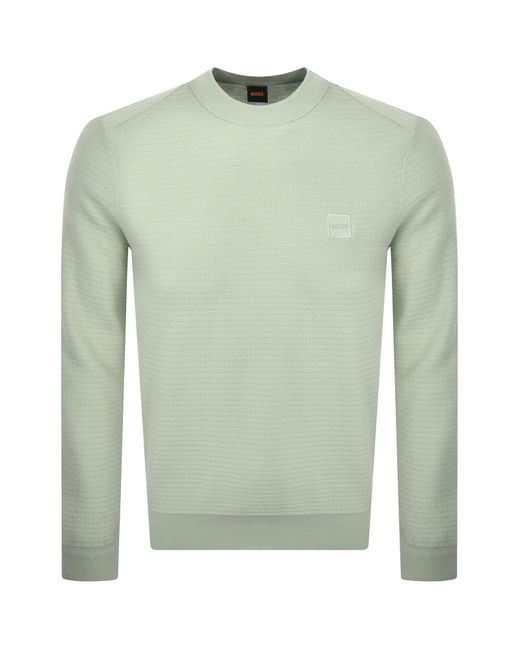 Boss Green Boss Anion Knit Jumper Light for men