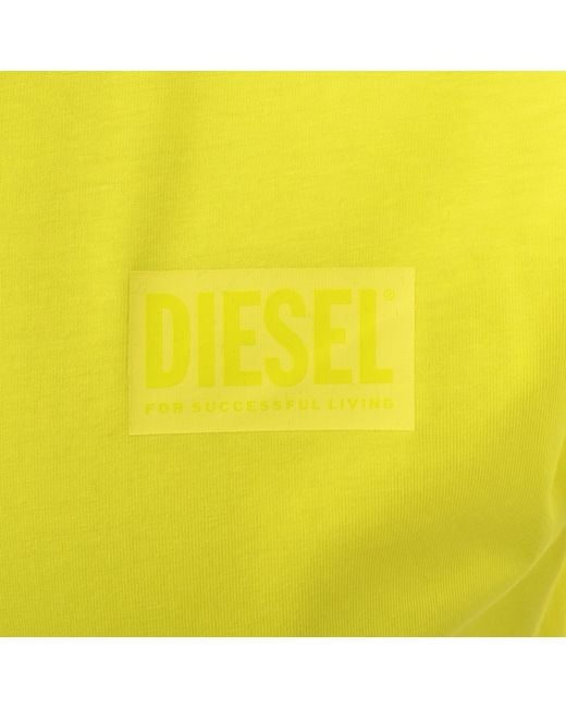 DIESEL Yellow T Norm V13 T Shirt for men