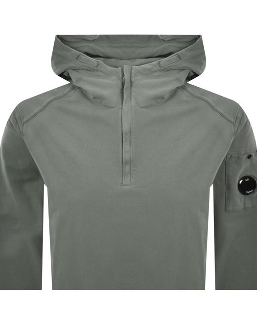 C P Company Gray Cp Company Hz Lens Sweatshirt for men
