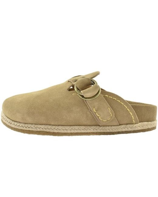 Ralph Lauren Natural Turbach Clog Sandals for men