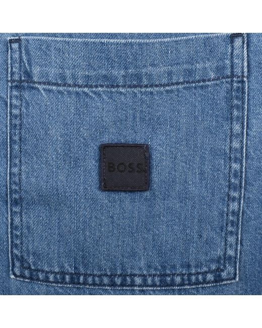 Boss Blue Boss Laredo Denim Jacket for men