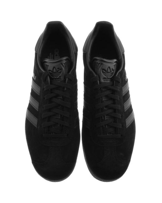 adidas Originals Gazelle Trainers in Black for Men | Lyst