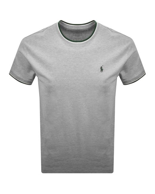 Ralph Lauren Gray Short Sleeve T Shirt for men