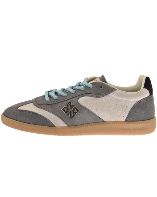 DSquared² Gray Rebel Trainers for men