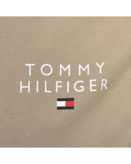 Tommy Hilfiger Natural Logo T Shirt for men