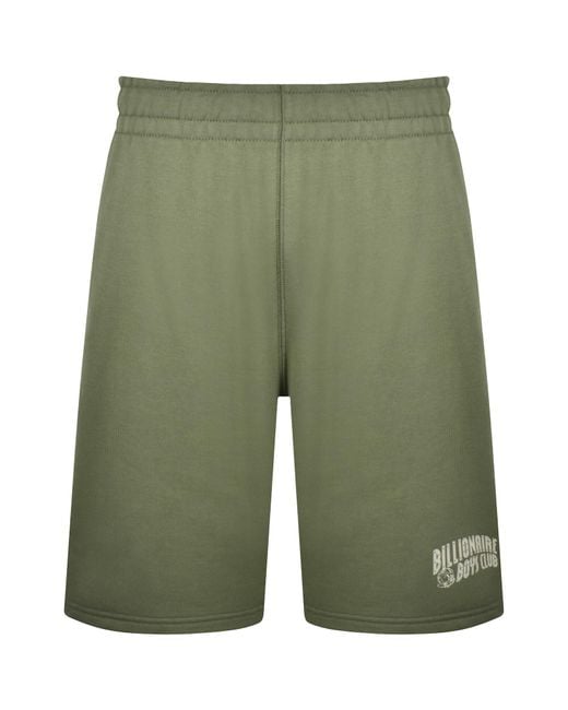 BBCICECREAM Green Arch Logo Shorts for men