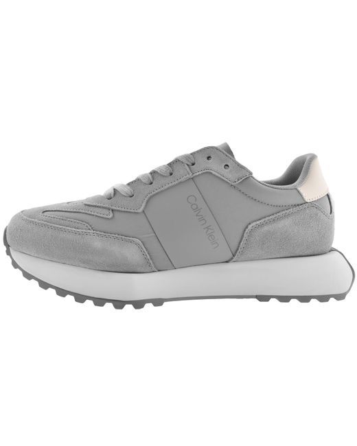 Calvin Klein Gray Low Top Trainers for men