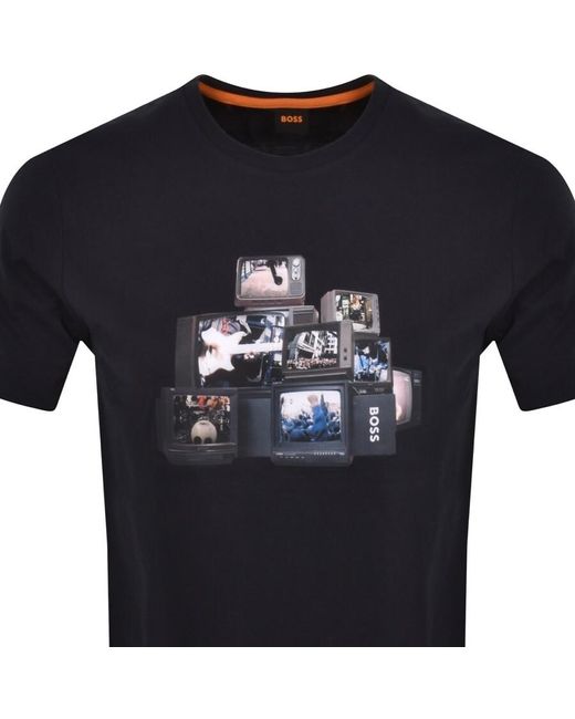 Boss Black Boss Teemushroom Graphic T Shirt for men