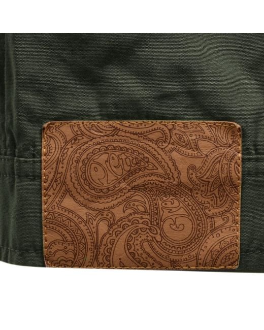 Pretty Green Green Bostall Overshirt for men