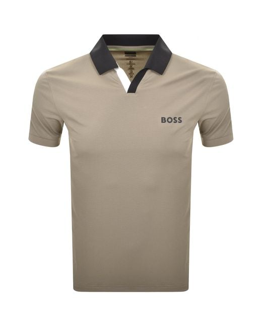 Boss Natural Boss Palle Toc Polo T Shirt for men