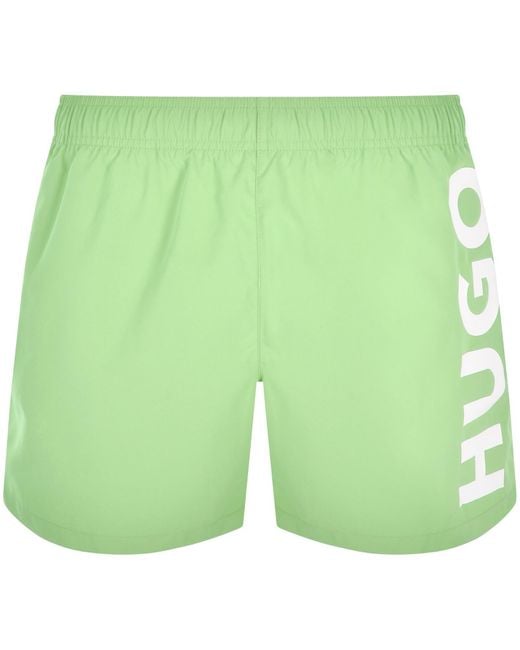 HUGO Green Abas Swim Shorts for men