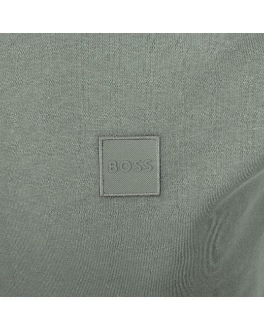 Boss Gray Boss Tacks T Shirt for men