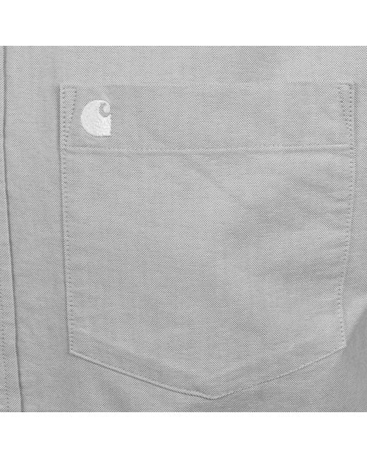 Carhartt Gray Long Sleeve Shirt for men