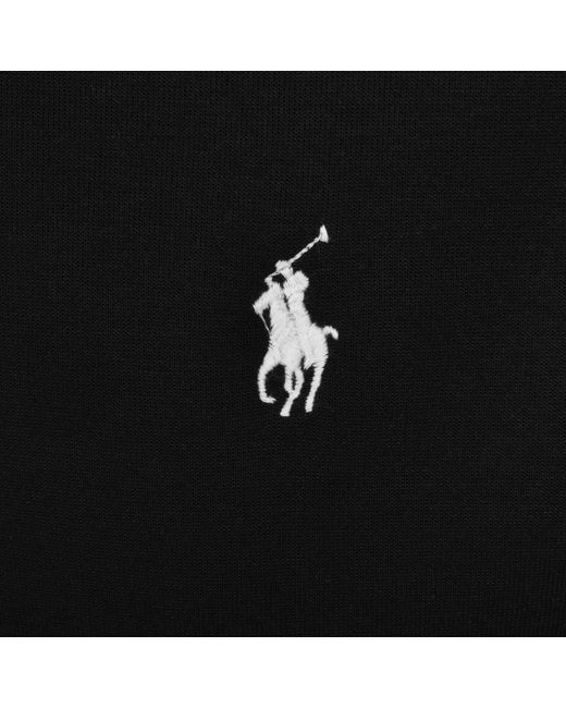 Ralph Lauren Black Quarter Zip Sweatshirt for men