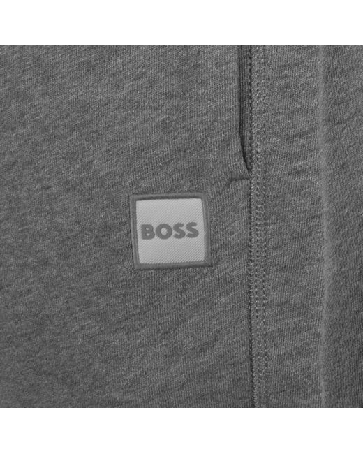 Boss Gray Boss Sestart jogging Bottoms for men