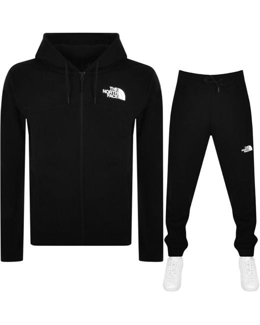 The North Face Black Icon Tracksuit for men